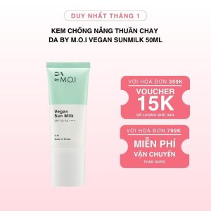 Kem Chống Nắng Thuần Chay DA BY M.O.I Vegan Sunmilk 50ml